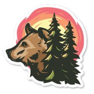 Bear & Trees-MM3